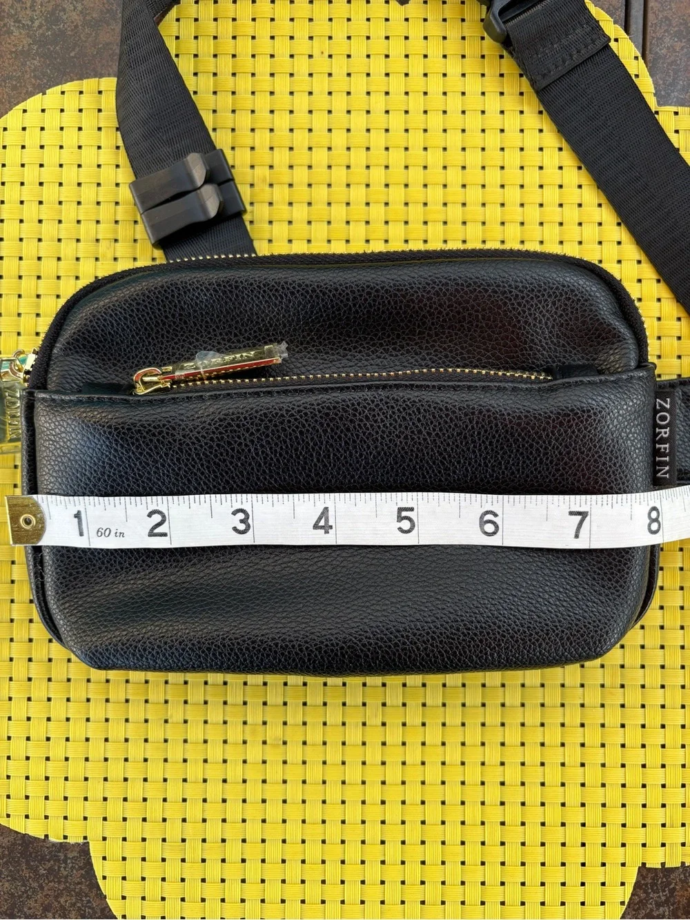 ZORFIN Crossbody Belt Bag/Fanny Pack New